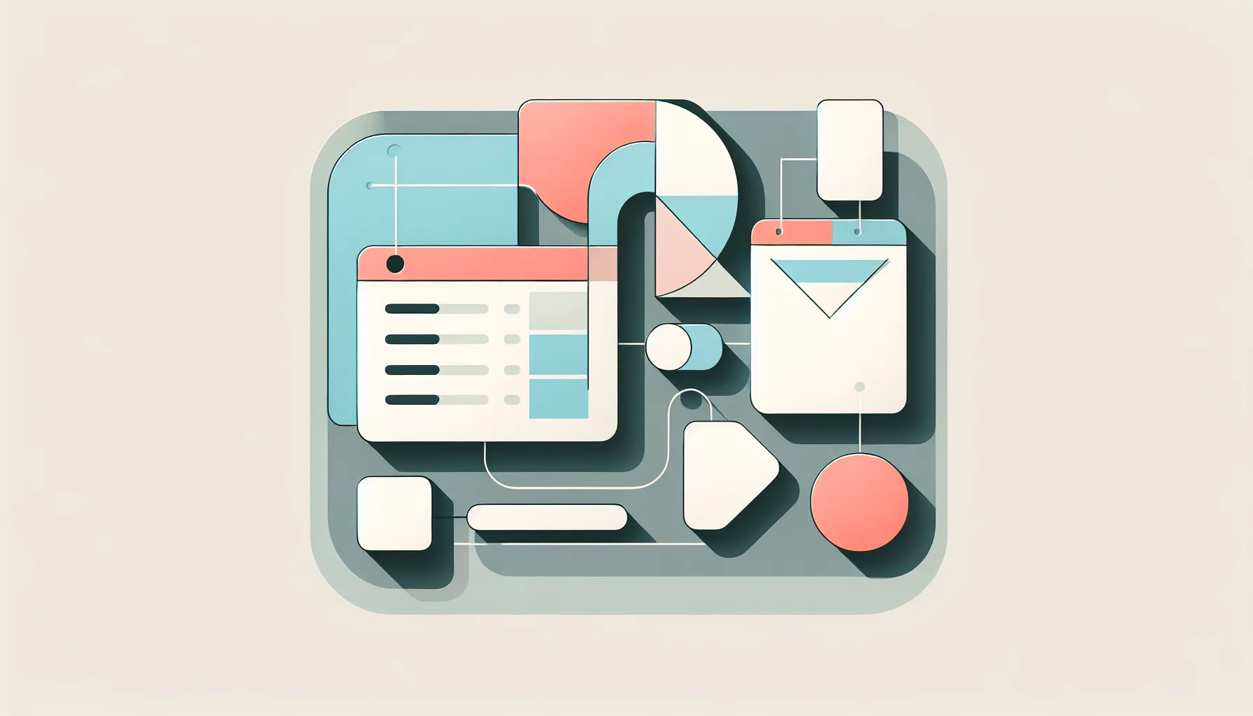 AI assistant icon connected to calendar, inbox, CRM, and task icons illustrating everything Carly can handle
