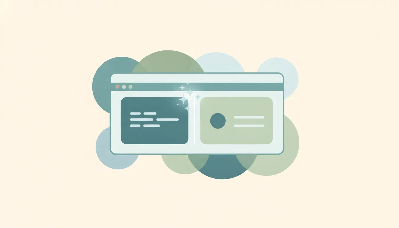 A browser window with a code panel and live app preview, illustrating a browser-based full-stack IDE