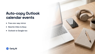 How to Auto-Copy Outlook Calendar Events