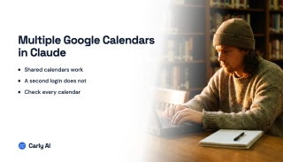 How to Connect Multiple Google Calendars to Claude