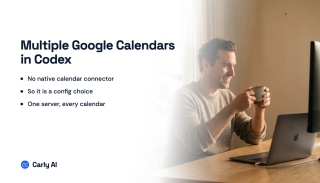How to Connect Multiple Google Calendars to Codex