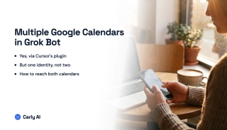 How to Connect Multiple Google Calendars to Grok Bot