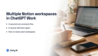 Connect Multiple Notion Workspaces to ChatGPT Work