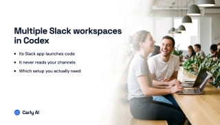 How to Connect Multiple Slack Workspaces to Codex