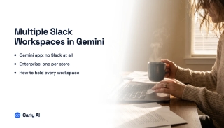 How to Connect Multiple Slack Workspaces to Gemini