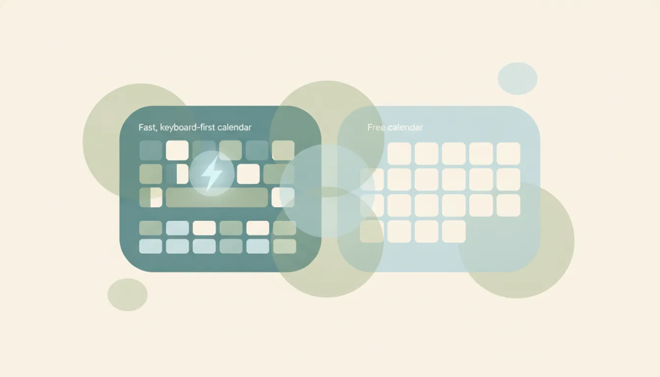 Vimcal vs Notion Calendar: Which Keyboard-First Calendar in 2026?